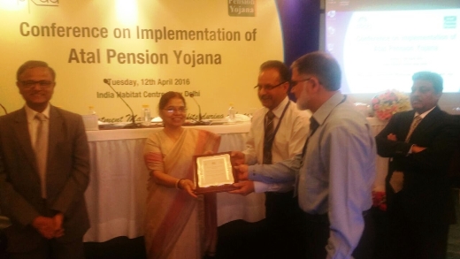 J&K Bank bags  award for APY achievements, opens branch in Ganderb…