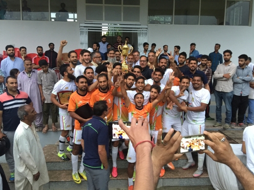 J&K Bank lifts State Football Championship