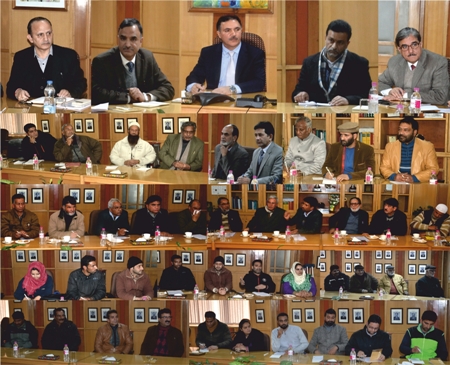 Various  delegations call upon J&K Bank Chairman. Bank to provide…