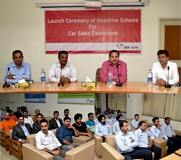 J&K Bank organizes  car dealers meet at Jammu
