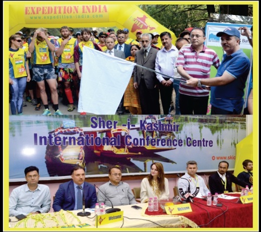 Chairman J&K Bank & Commissioner Tourism flag off Expedition I…