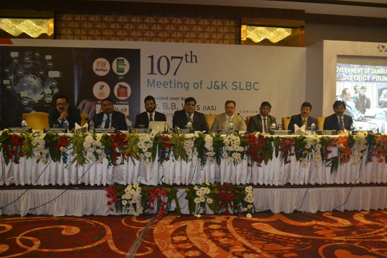 JK Bank Convenes 107th SLBC