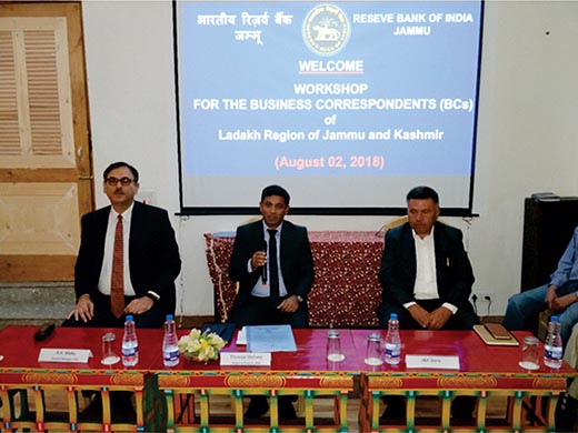 RBI organizes workshop for BCs of Ladakh Division at Leh