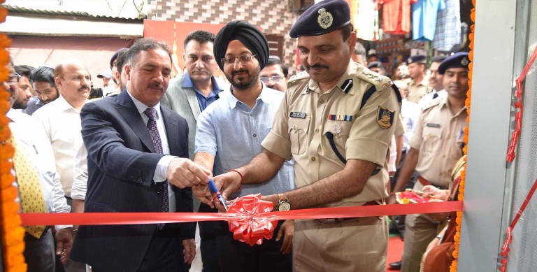 Chairman JK Bank & CEO Shrine Board  inaugurate 4 ATMs on New Yatr…