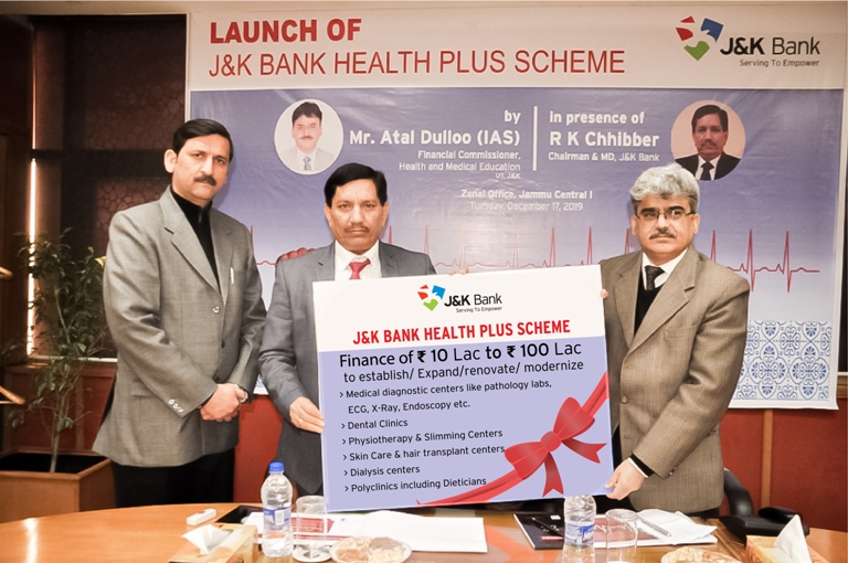 J&K Bank launches its Health Plus Scheme