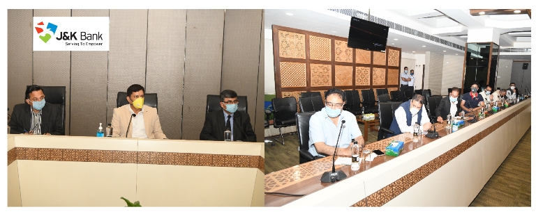 Trade representatives meet J&K Bank CMD, discuss business concerns