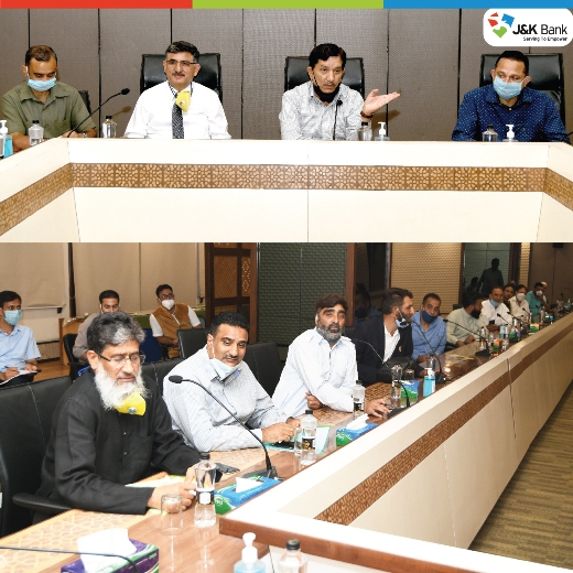 J&K Bank CMD meets KTMF  delegation