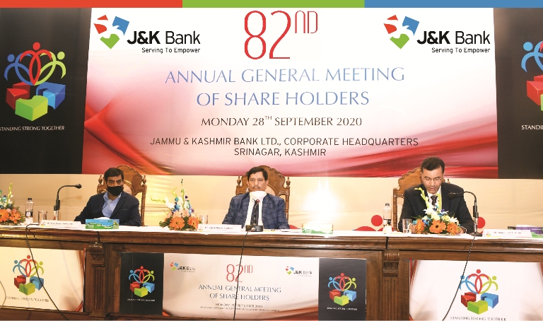 J&K Bank holds 82nd  AGM of its shareholders