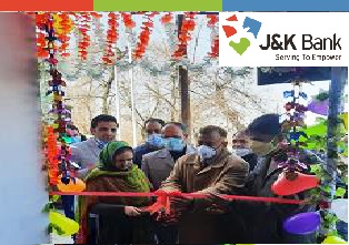 J&K  Bank Inaugurates BU at Laroo in Kulgam
