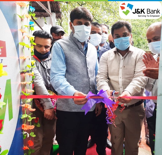 J&K Bank commissions ATM in Hakoora,  Anantnag