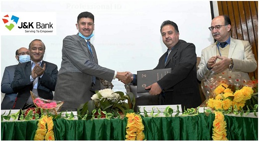 J&K Bank  signs agreement with SKIMS for digital payment system