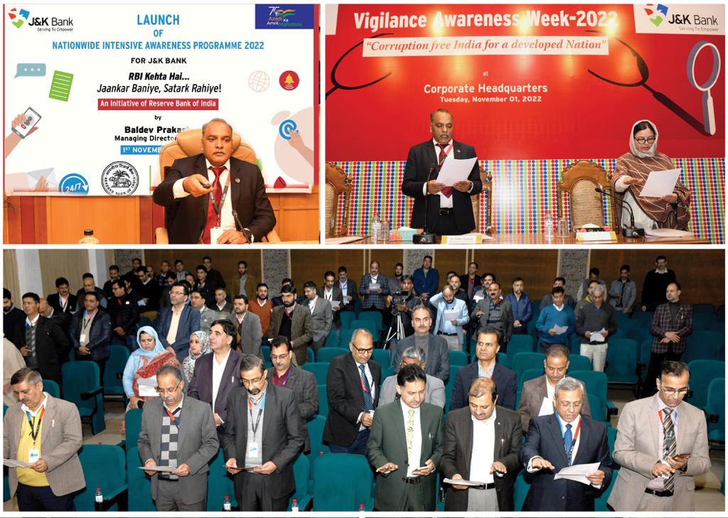 JK Bank MD & CEO launches 'RBI Kehta Hai:Jaankar Baniye, Sata…