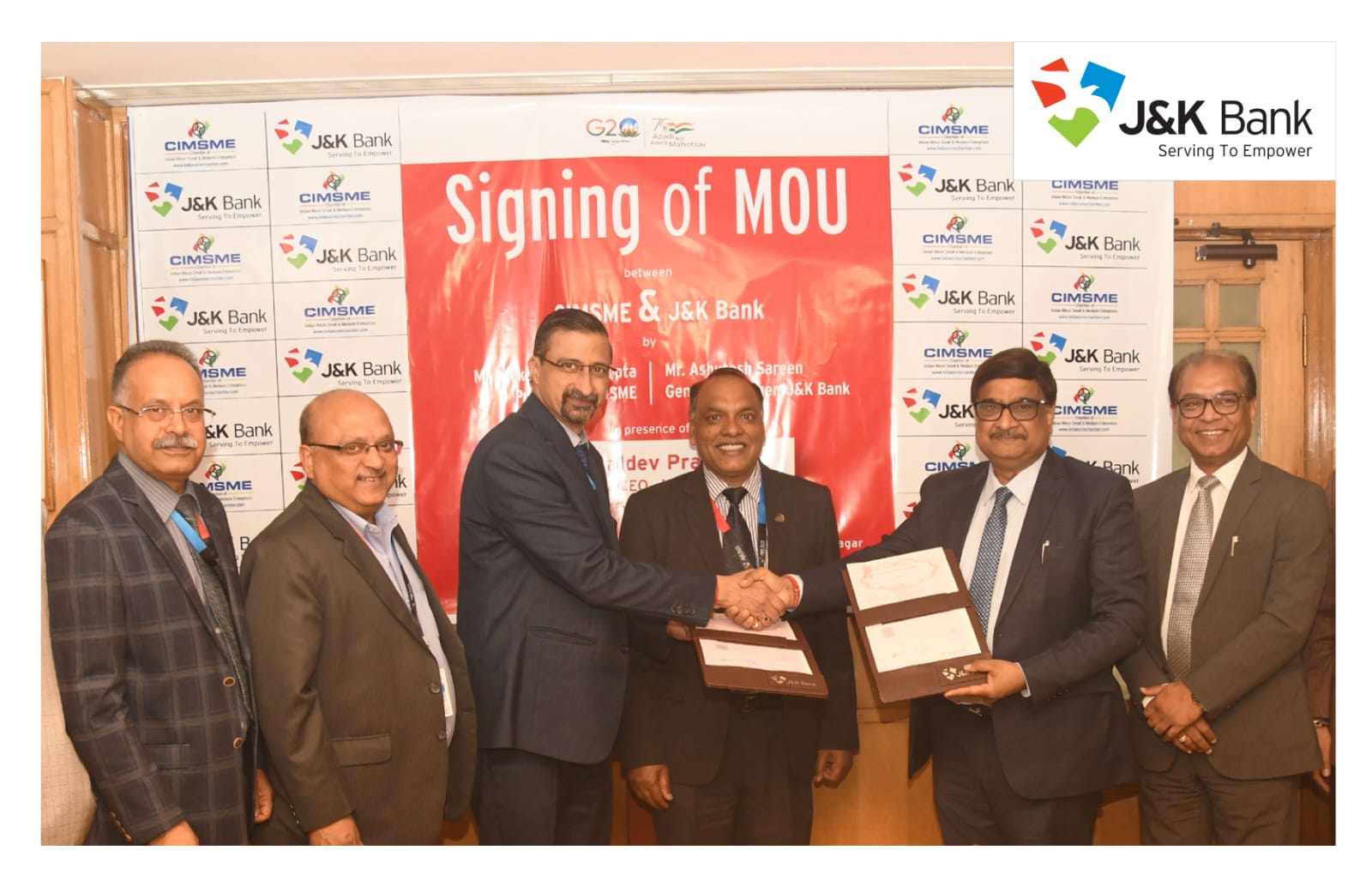 To accelerate MSME growth, J&K Bank signs MoU with CIMSME We have…