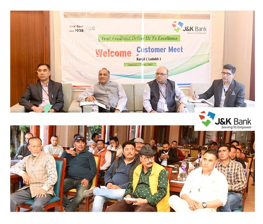 J&K Bank MD &  CEO chairs customer meet in Kargil All the issu…