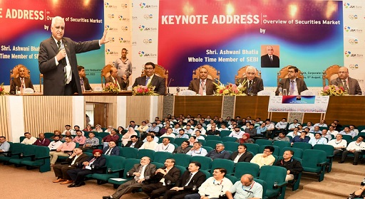 Whole Time Member SEBI Ashwani Bhatia delivers keynote  address at J…