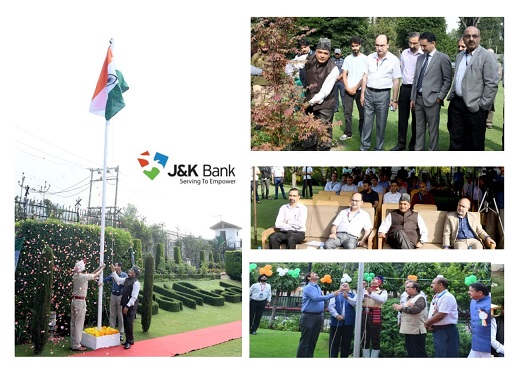 J&K Bank celebrates Independence Day with great fervour MD & C…