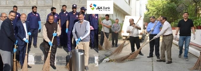 J&K Bank participates in nation-wide Swachhata hi Seva campaign wi…