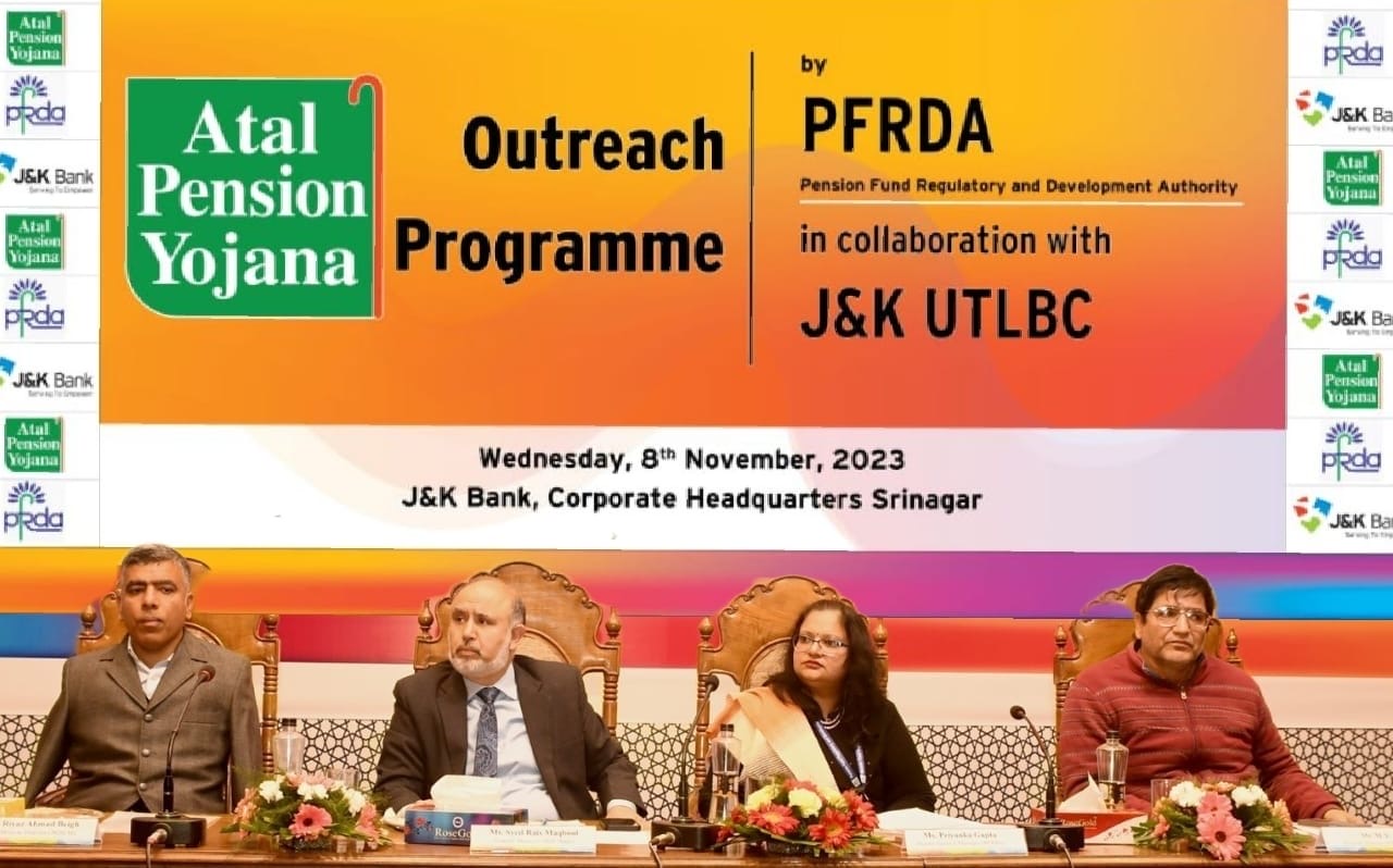 J&K Bank hosts Atal Pension Yojana (APY) Outreach Program conducte…