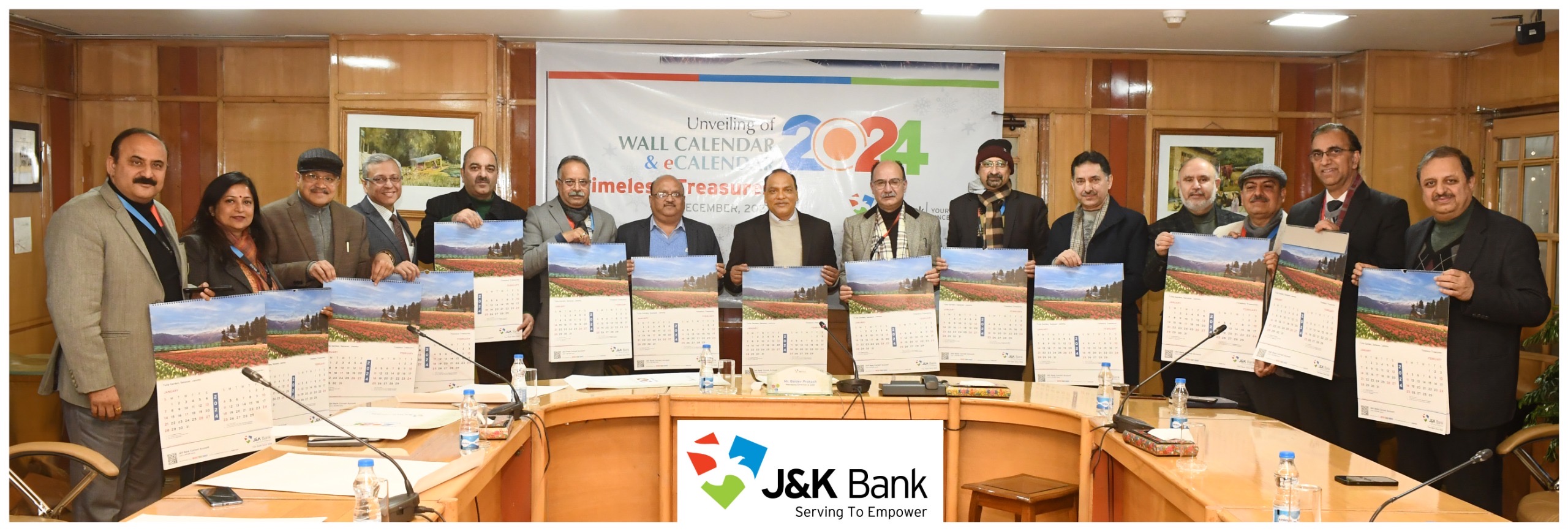 MD & CEO unveils J&K Bank Wall Calendar - 2024 People consider… MD & CEO unveils J&K Bank Wall Calendar - 2024 People consider…