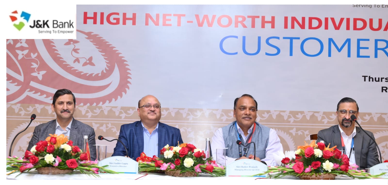 J&K Bank hosts HNI Customer Meets in Jammu and Kathua Our clients…