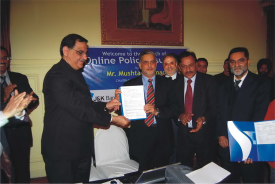 JK Bank chairman launches BAGICL's first online policy issuance f…