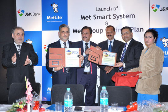 J&K Bank Chairman launches Met Group Savings Plan & Met Smart…