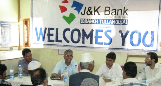 Customer meet held at Tullamulla.JK Bank to support milk production