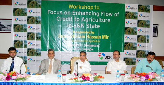 JK Bank organizes workshop on enhancement of credit flow to agricultur…