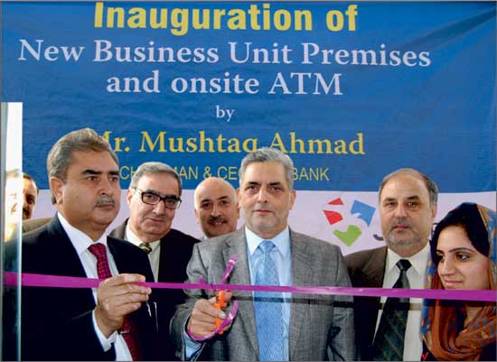 Chairman J&K Bank inaugurated Business Unit new premises, ATM at R…