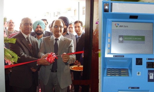 J&K Bank inaugurates ATM in CTM premises Kathua