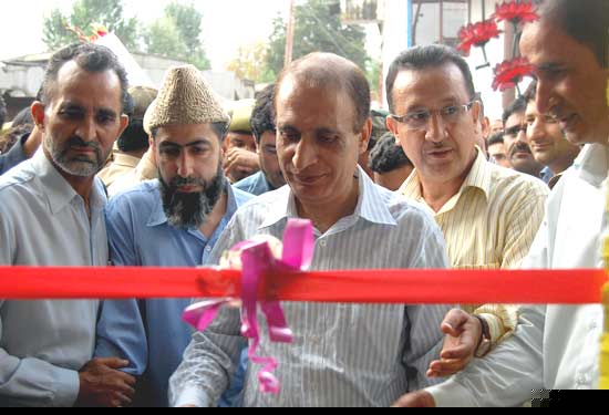 J&K Bank ATM at Main Bazar Sopore inaugurated