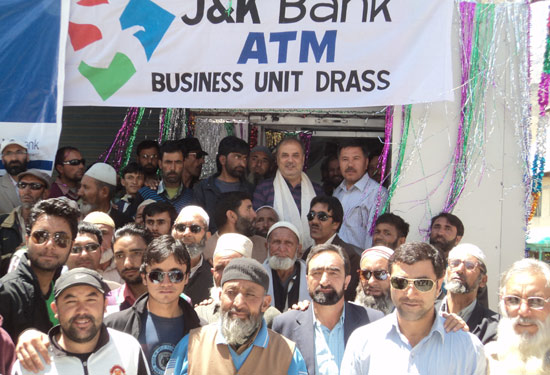 World's 2nd coldest place Drass gets 1stBank ATM J&K Bank com…
