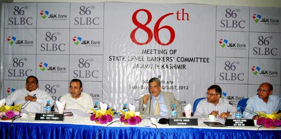J&K Bank convenes 86th SLBC; contributes 62% to priority sector Po…