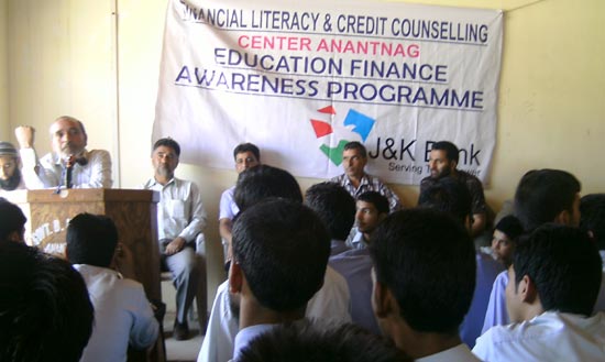 J&K Bank organises Education finance awareness camps in Anantnag s…