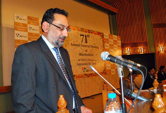 Business bounces beyond 55000 cr mark : J&K Bank to pay 169% divid…