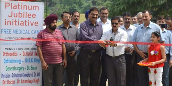 J&K Bank's health initiative reaches Bani : Over 400 patients…