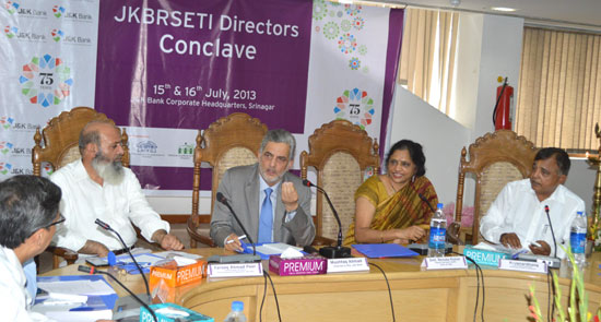 JKB RSETI Directors Conclave begins : Helping a person to earn his liv…