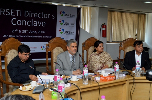J&K Bank RSETI Director's Conclave