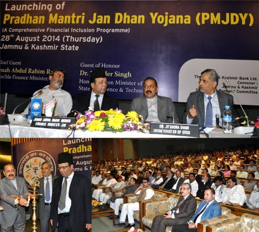 Pradhan Mantri Jan Dhan Yojana launched in J&K