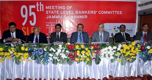 95th SLBC: J&K Bank contributes 71 pc of total credit in state.