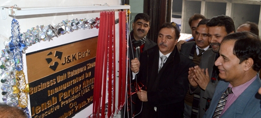 J&K  Bank branch strength touches 800