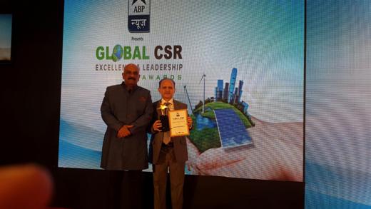 J&K Bank wins Global CSR Excellence & Leadership Award.