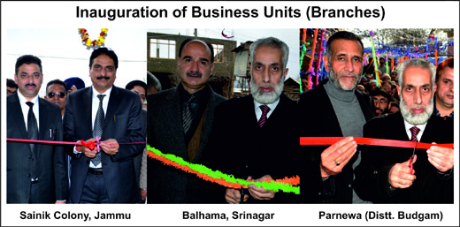 J&K  Bank opens three more branches