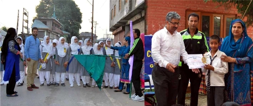 J&K  Bank sponsored GBH School, Natipora cross country run held